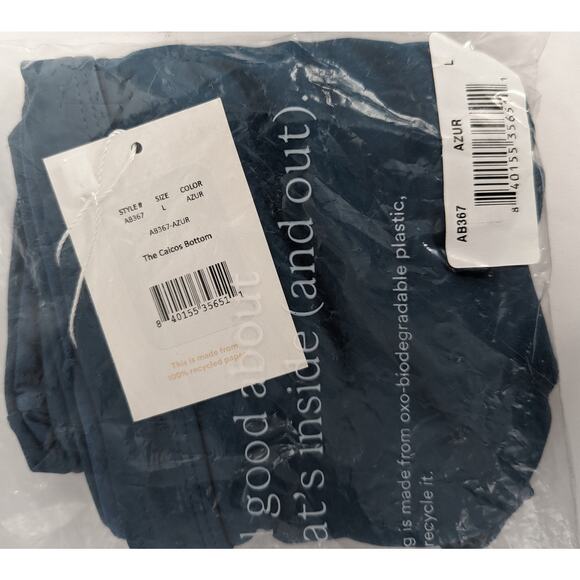 Andie Swim Green Bikini Bottom The Caicos Size Large - Picture 4 of 6